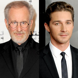Steven Spielberg, Shia LaBeouf Steven Spielberg, Shia LaBeouf